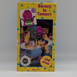 Barney in Concert VHS Tape